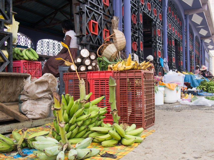 guadeloupe, marché, pointe à pitre