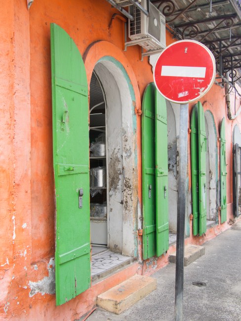guadeloupe, rue, façade, pointe à pitre, retour d'inspiration