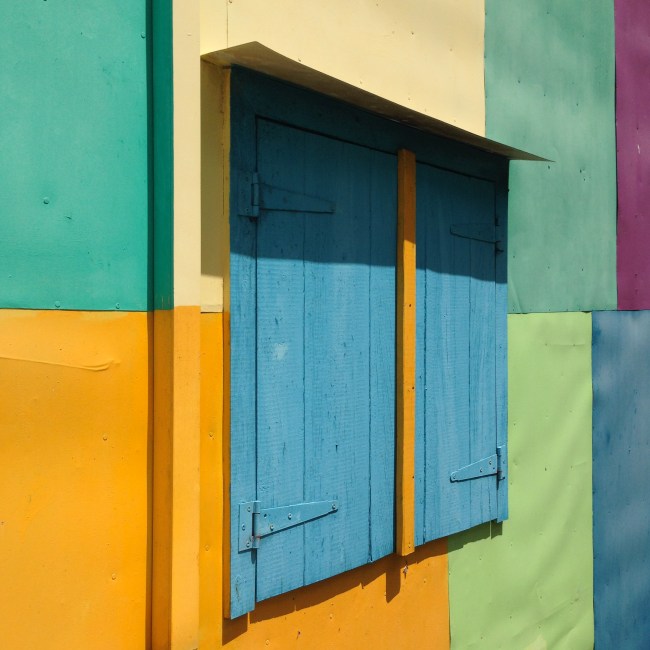 carré, tôles, pixel, façades, composition, guadeloupe, deshaies, photographie