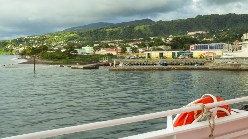 la dominique, antilles, roseau