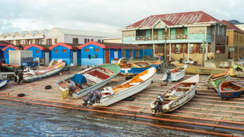 la dominique, antilles, roseau