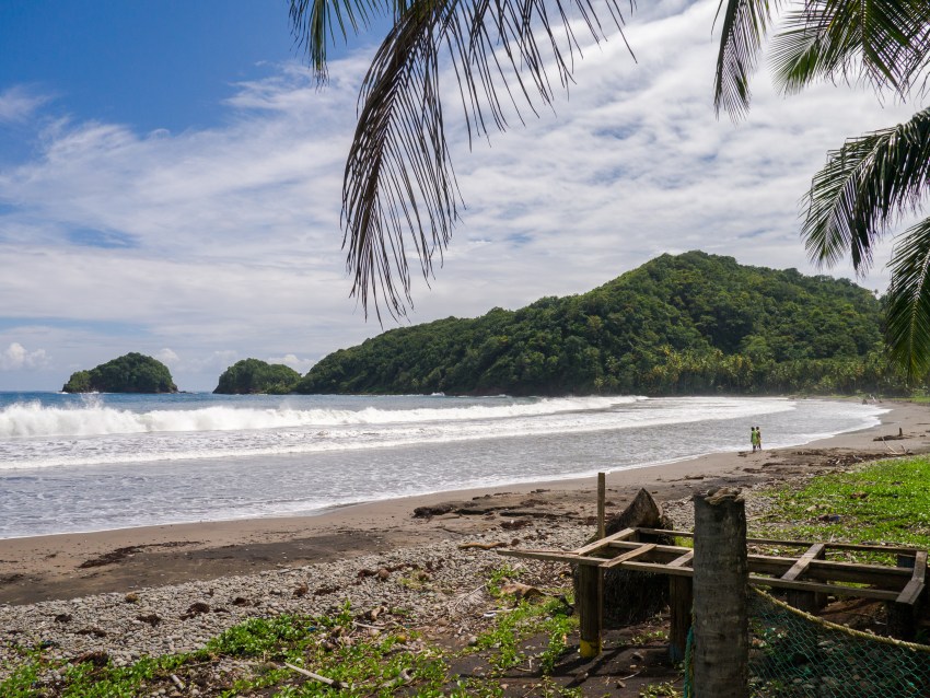 dominique, castle bruce