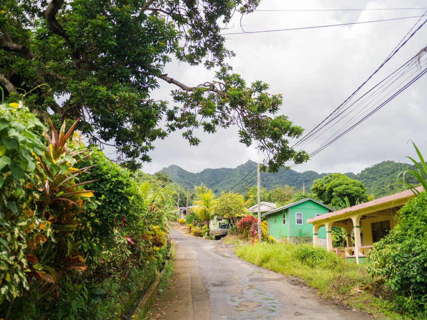 dominique, territoire caraïbe, salybia