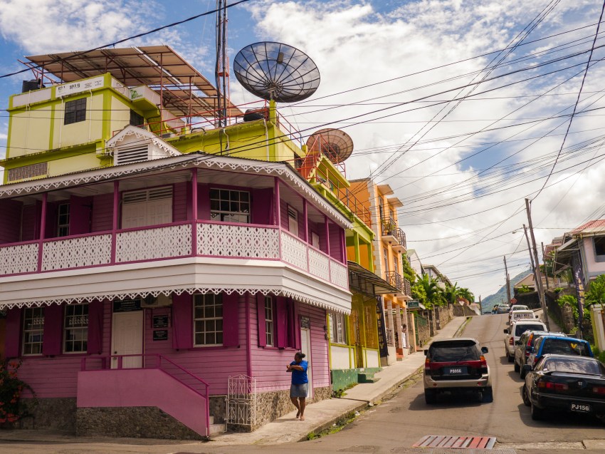 roseau, dominique, dominica, antilles