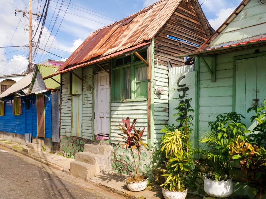 roseau, dominique, dominica, antilles