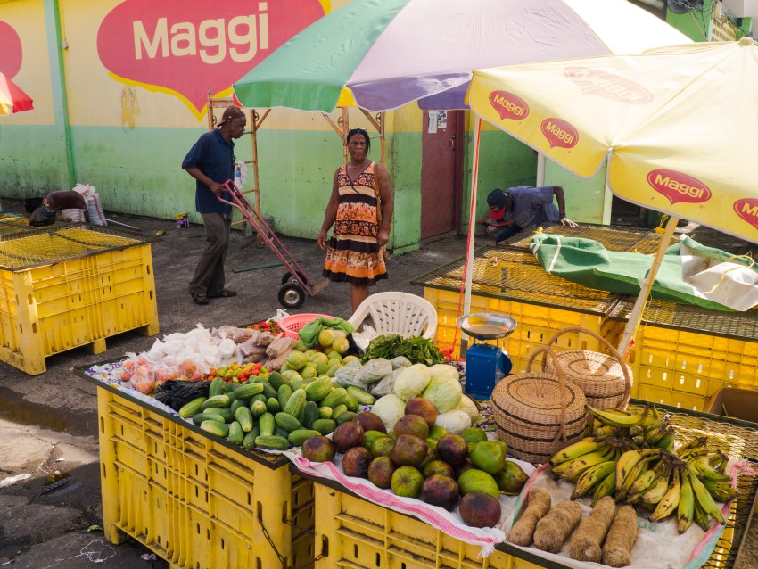 roseau, dominique, dominica, antilles