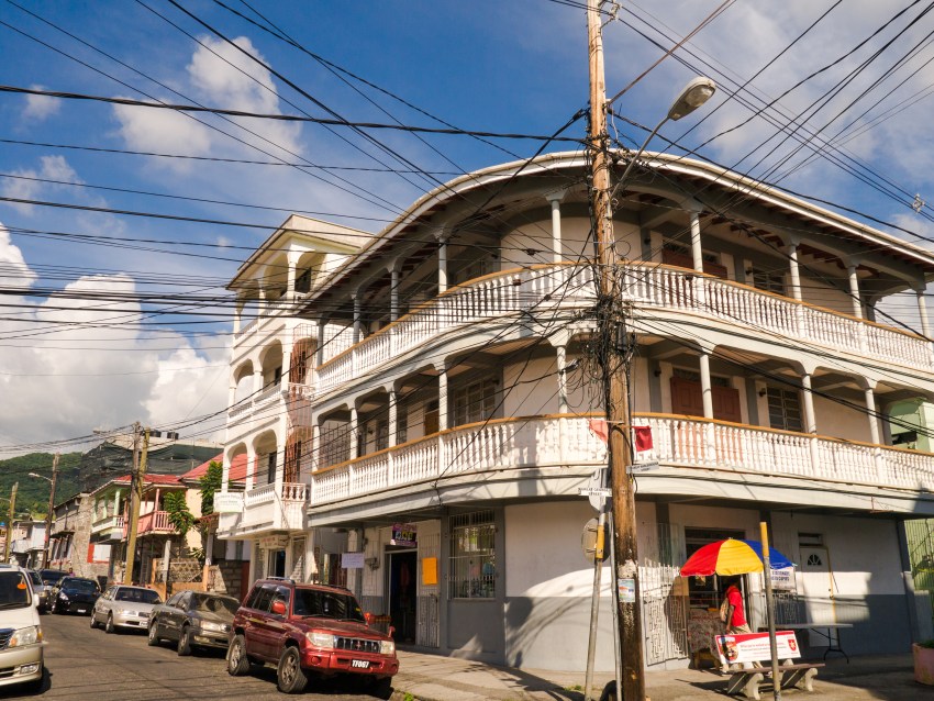 roseau, dominique, dominica, antilles