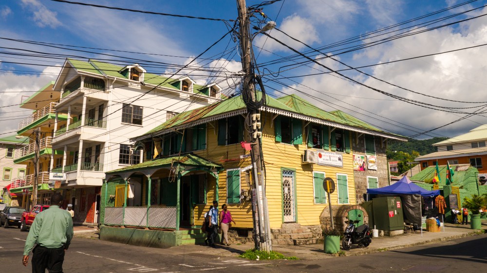 roseau, dominique, dominica, antilles