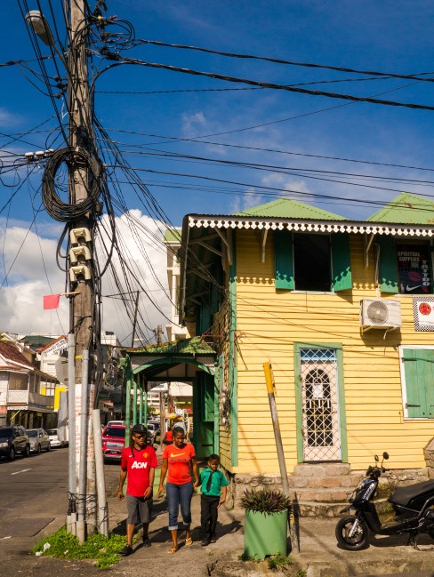 roseau, dominique, dominica, antilles