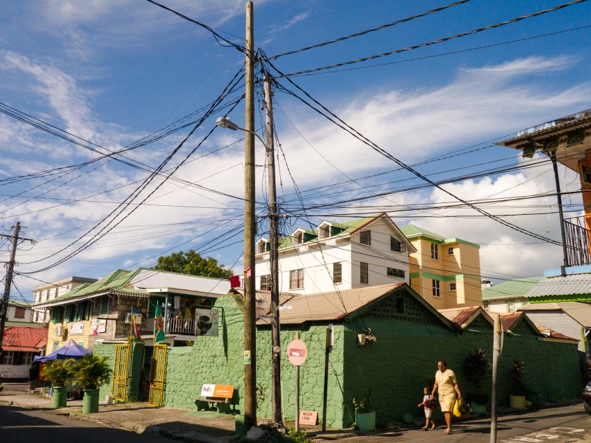 roseau, dominique, dominica, antilles