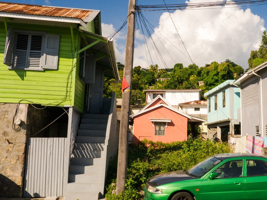 roseau, dominique, dominica, antilles