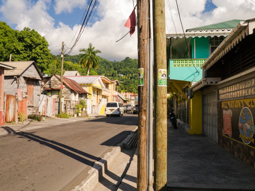 roseau, dominique, dominica, antilles