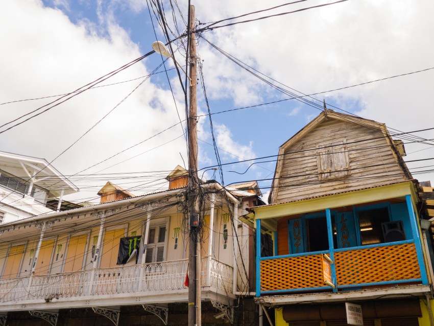 roseau, dominique, dominica, antilles