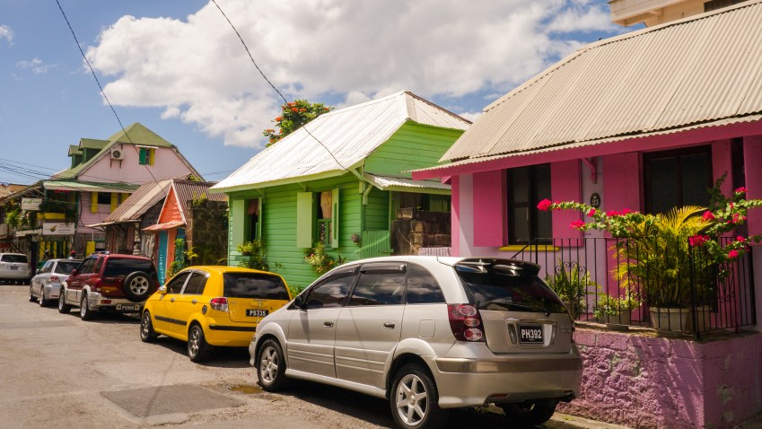 roseau, dominique, dominica, antilles