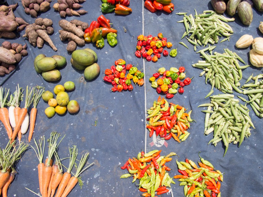 couleurs, ambiances, marché, pointe à pitre, guadeloupe