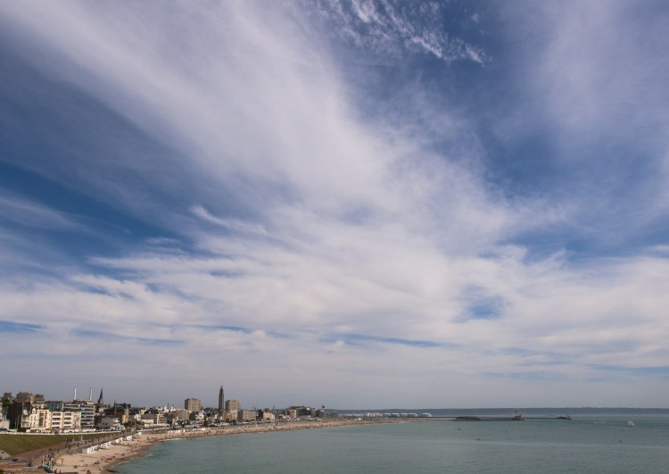Le havre, normandie, ciel