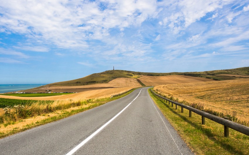 road trip, côte d'opale, france