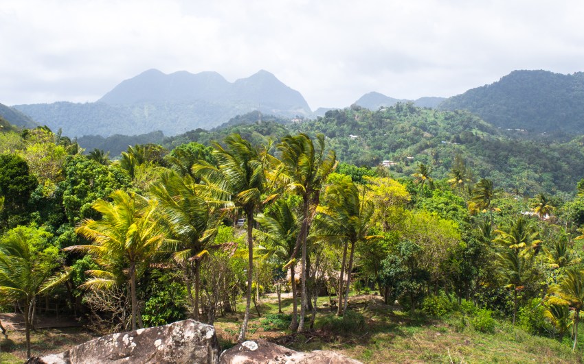 sainte lucie, soufrière, pitons, antilles, caraibes, stlucia
