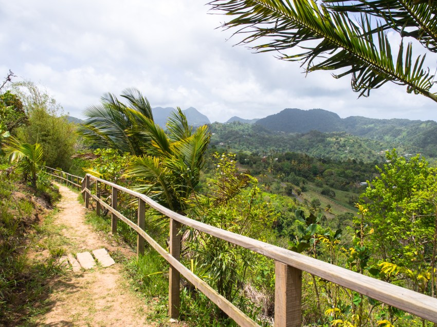 sainte lucie, soufrière, pitons, antilles, caraibes, stlucia