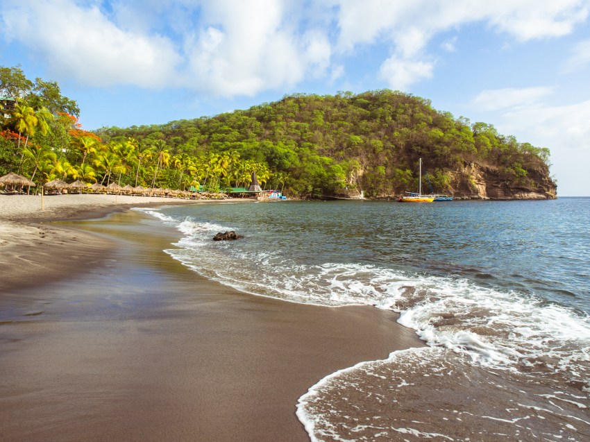 sainte lucie, soufrière, pitons, antilles, caraibes, stlucia