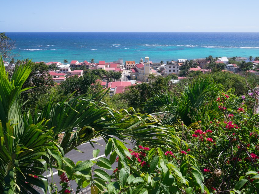marie galante, guadeloupe, paysage, capesterre