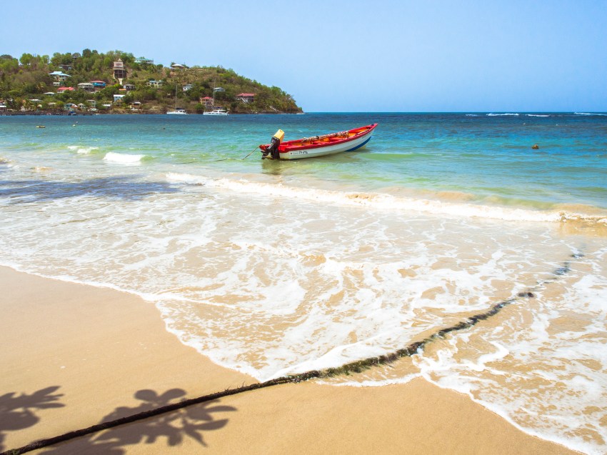 sainte lucie, laborie, caraïbes