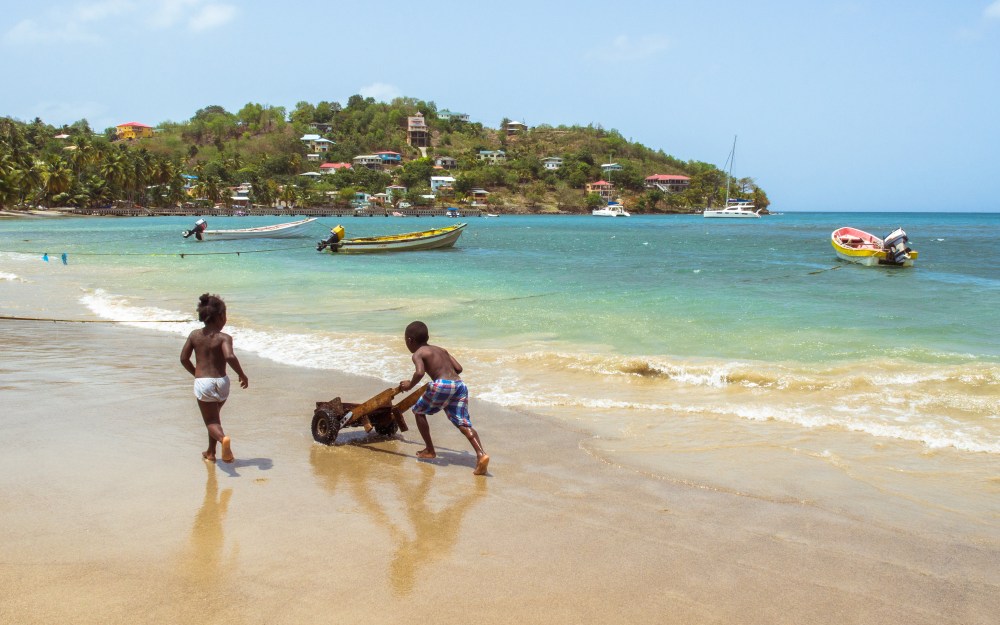 sainte lucie, laborie, caraïbes