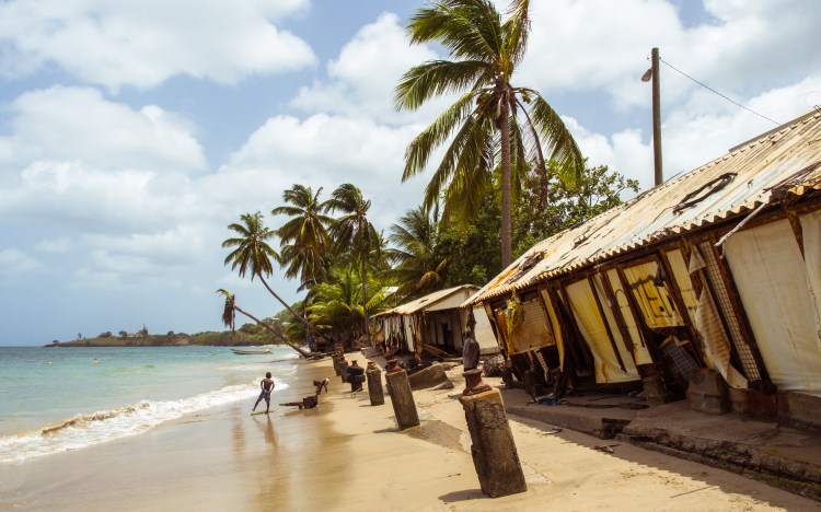 sainte lucie, laborie, caraïbes