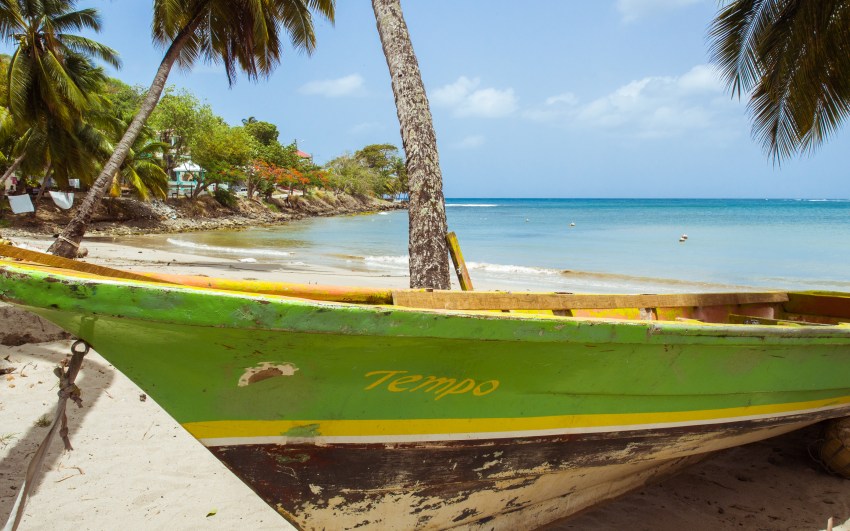 sainte lucie, laborie, caraïbes