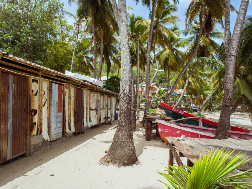 sainte lucie, laborie, caraïbes