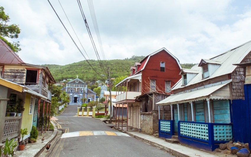 sainte lucie, laborie, caraïbes