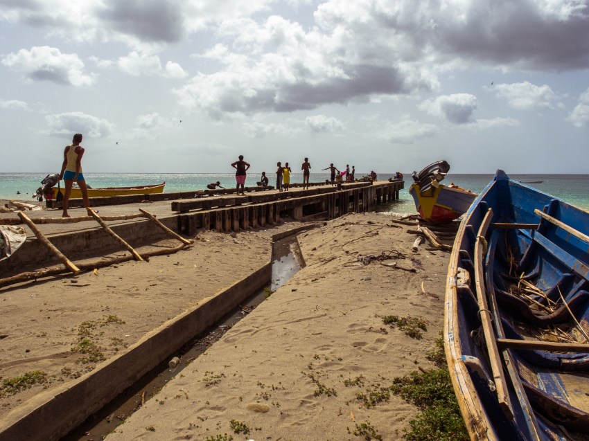 sainte lucie, canaries, anse la raye, caraïbes