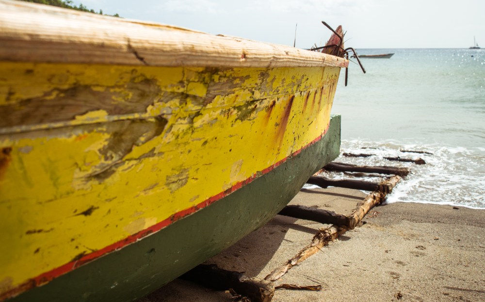 sainte lucie, canaries, anse la raye, caraïbes