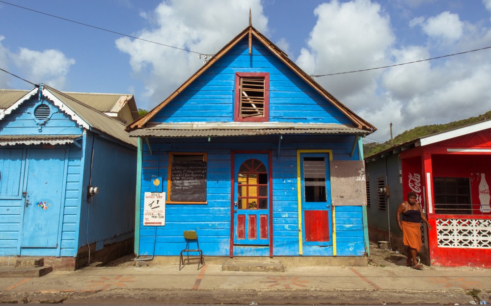 anse la raye, sainte lucie, photographie, village, fish party