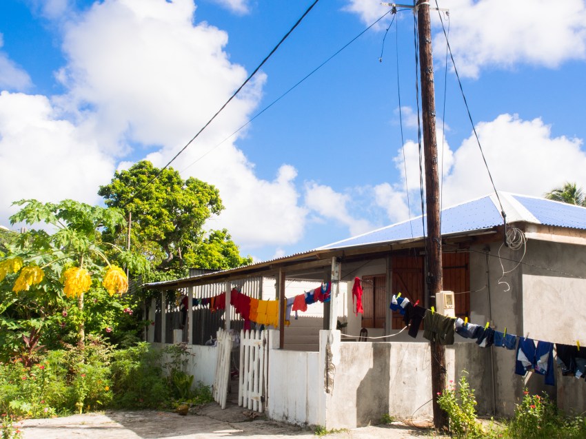 marie galante, guadeloupe, paysage, capesterre