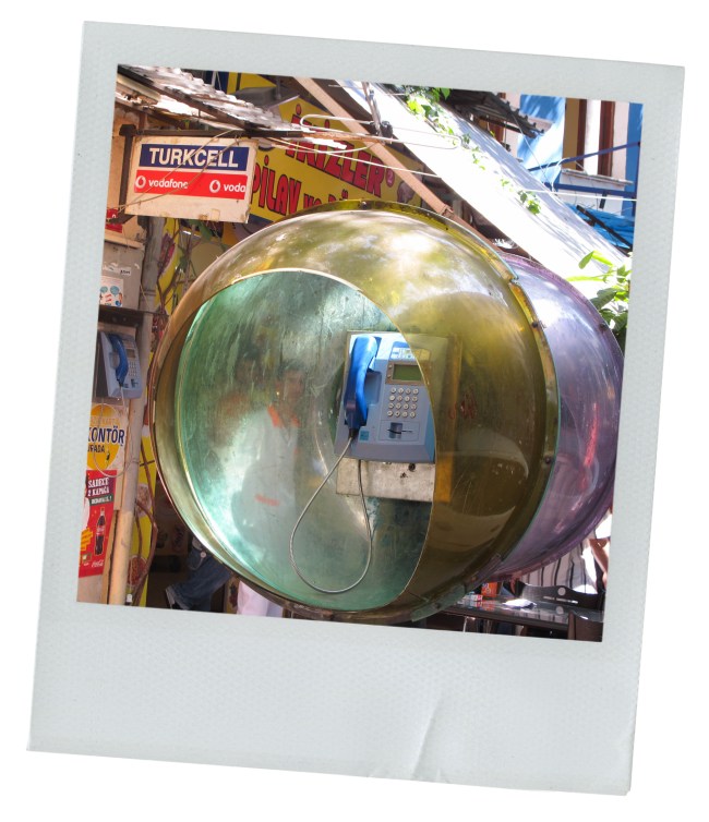 turquie, cabine téléphonique
