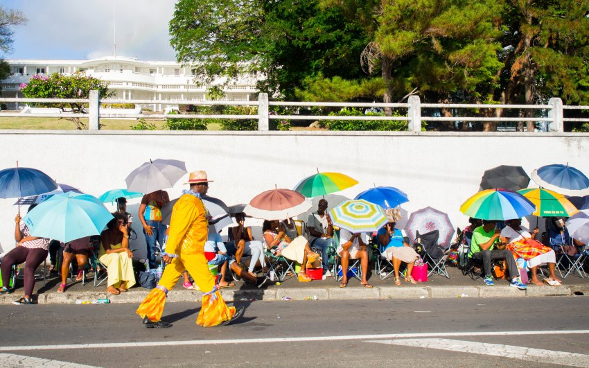mardi gras, parade, basse terre, guadeloupe