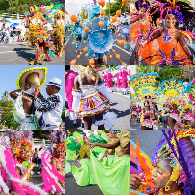 mardi gras, parade, basse terre, guadeloupe