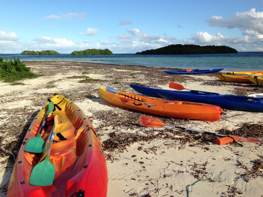 îlet blanc, guadeloupe, lagon