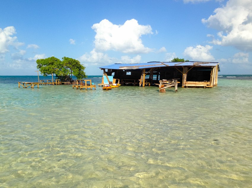 îlet la biche, lagon, guadeloupe