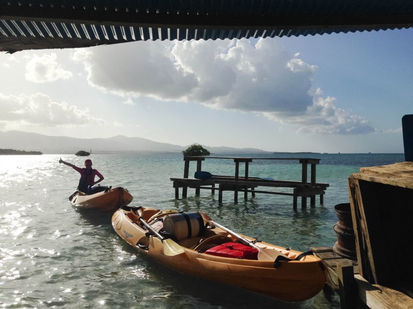 îlet la biche, lagon, guadeloupe