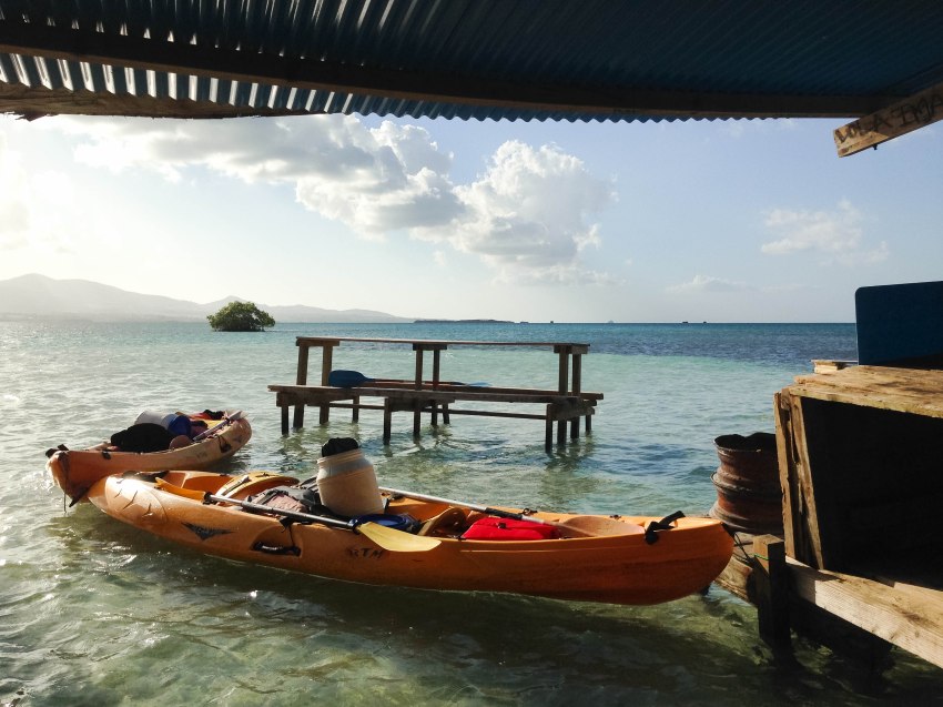 îlet la biche, lagon, guadeloupe