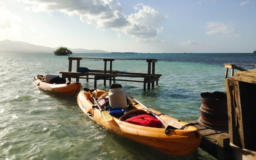 îlet la biche, lagon, guadeloupe