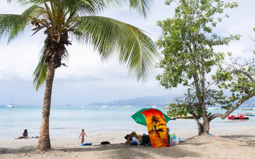 martinique, plage