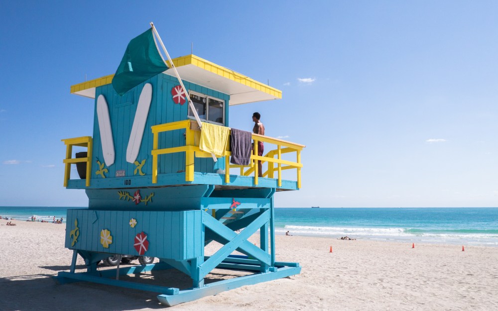 lifeguards, miami, south beach, poste de secours
