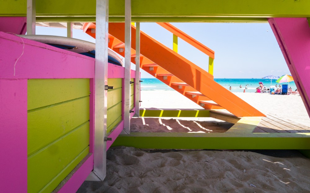 lifeguards, miami, south beach, poste de secours
