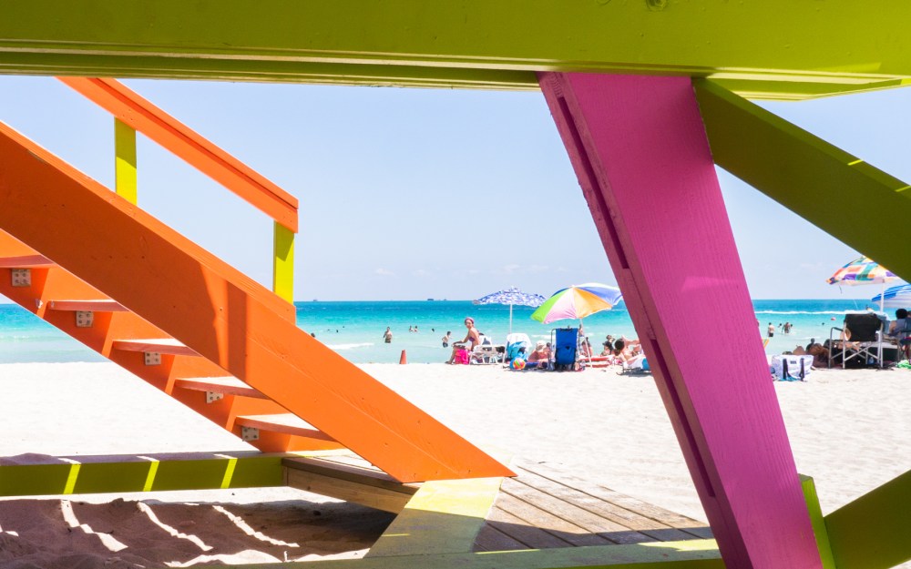 lifeguards, miami, south beach, poste de secours