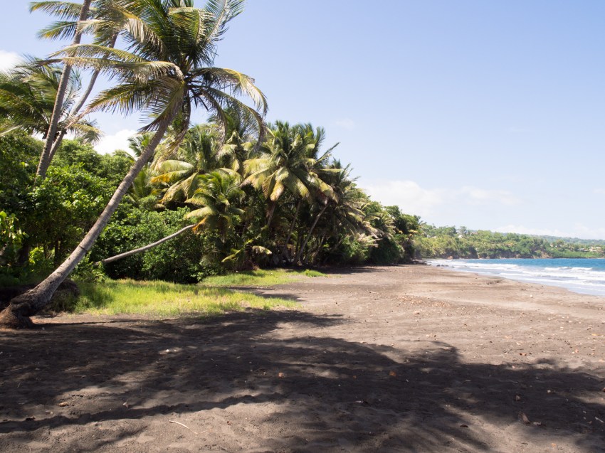 Grande Anse, trois rivières, guadeloupe, basse terre
