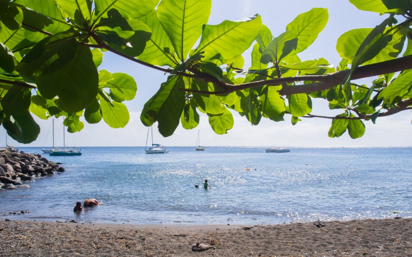 port, vieux fort, basse terre, guadeloupe
