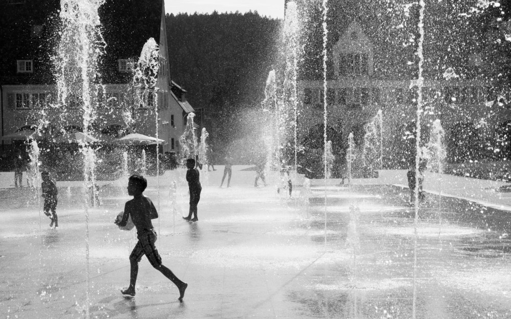 freudenstadt, allemagne, jeux d'eau, forêt noire, schwarzwald, blackforest